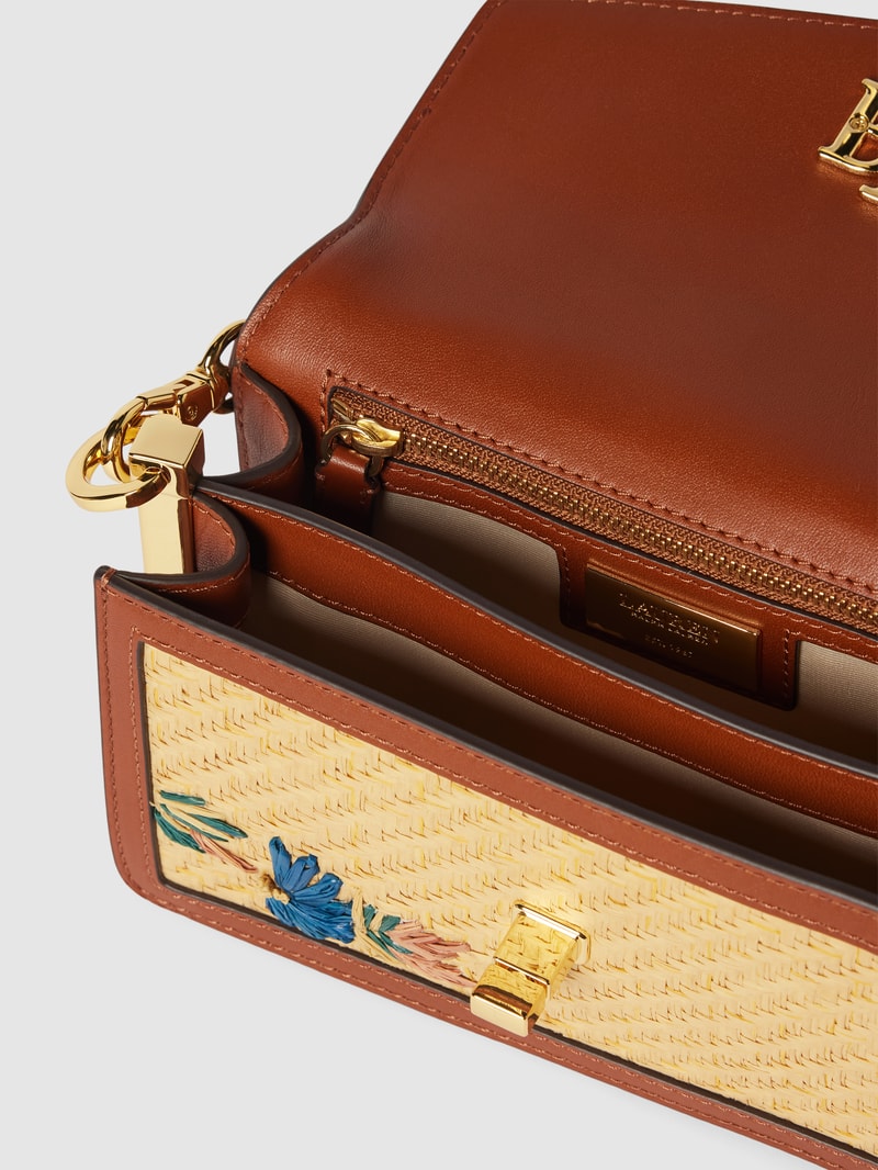Crossbody Bag mit Drehverschluss Modell 'TAYLER' in sand