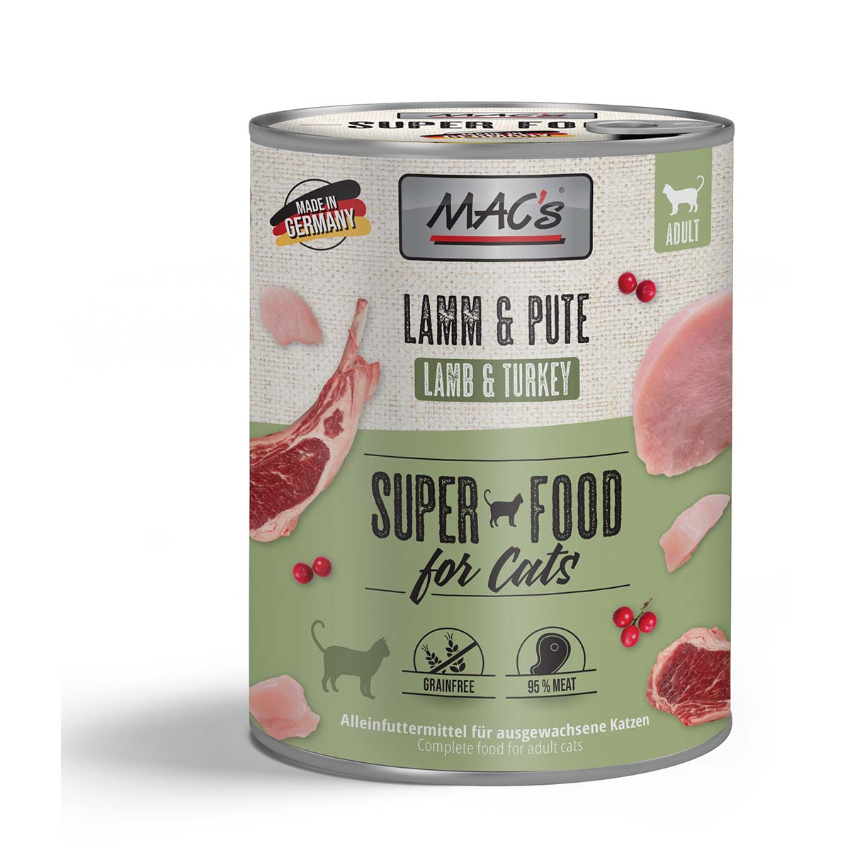 MAC's Cat Fleischmenü Lamm und Pute günstig kaufen