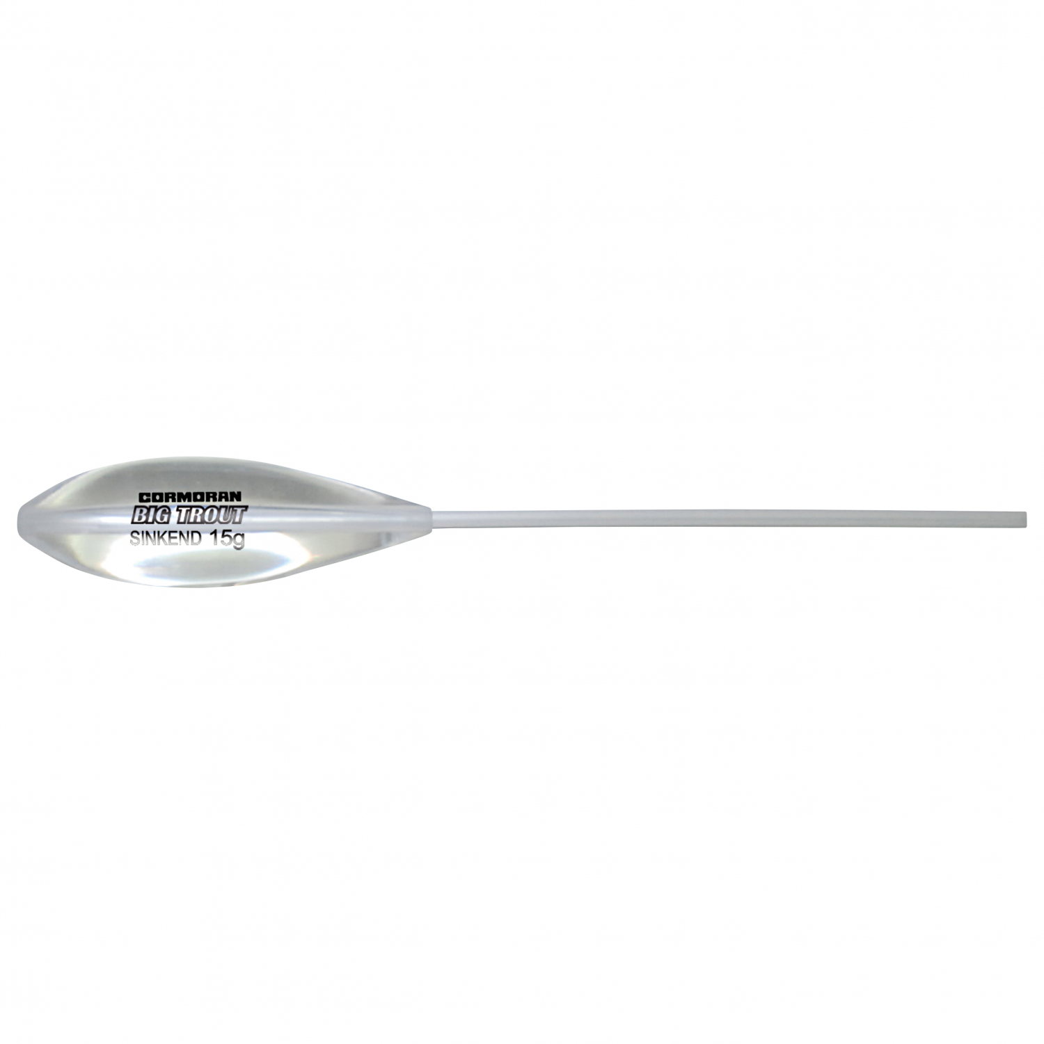 Cormoran Big Trout Sbirolino (sinkend, transparent)
