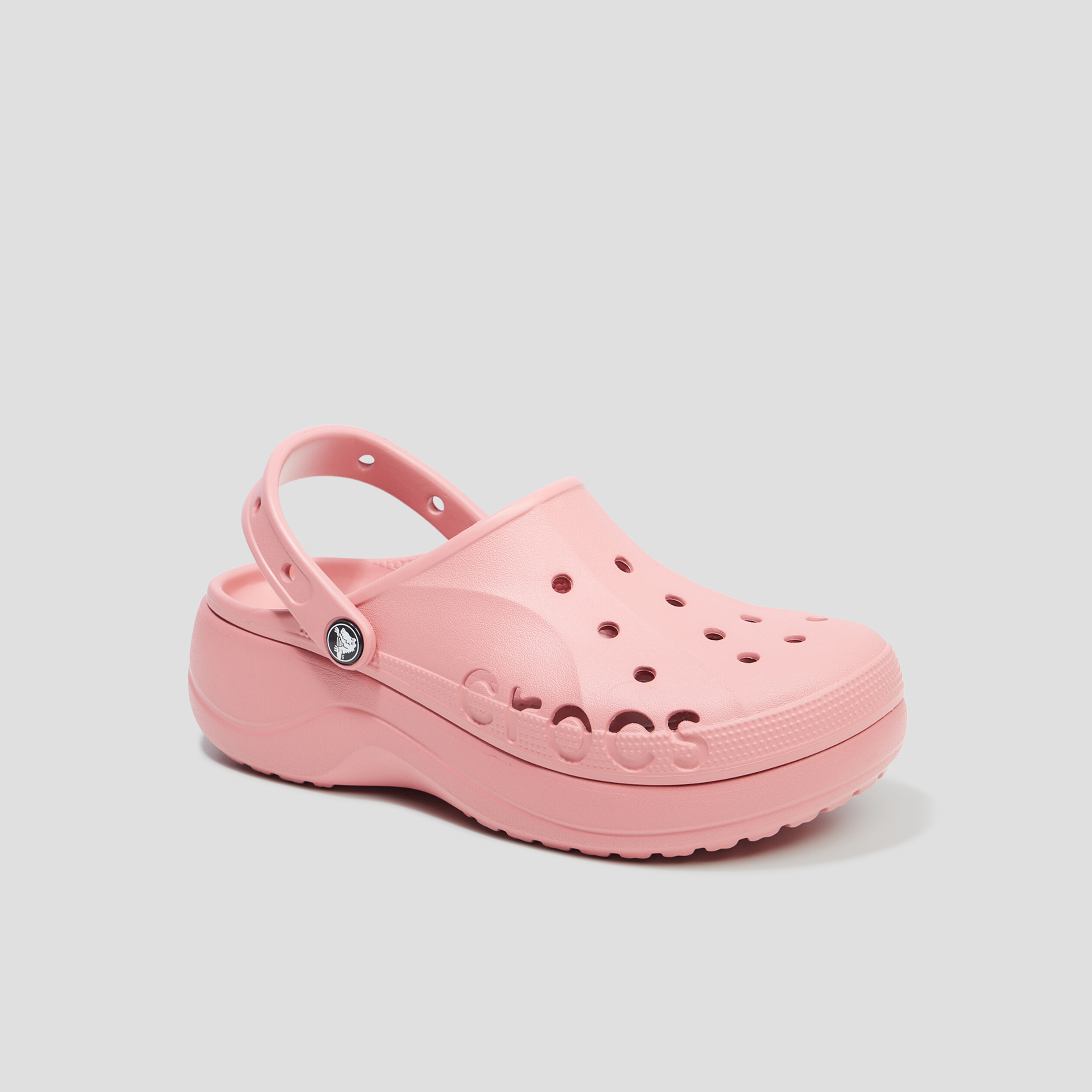 Sabots plateformes Crocs rose femme | La Halle
