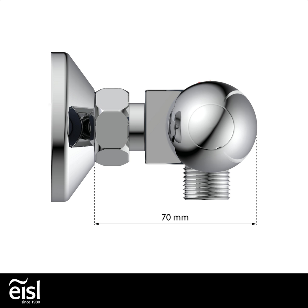 Eisl SCHÜTTE VITAL Thermostat Duscharmatur Chrom