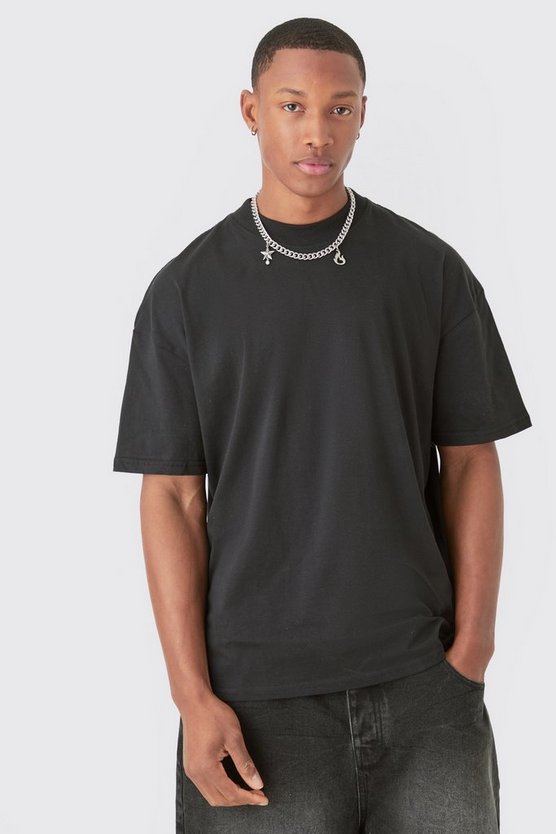 Oversize T-Shirt mit Renaissance-Print