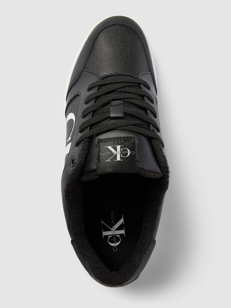 Sneaker mit Label-Details Modell 'CUPSOLE' in schwarz