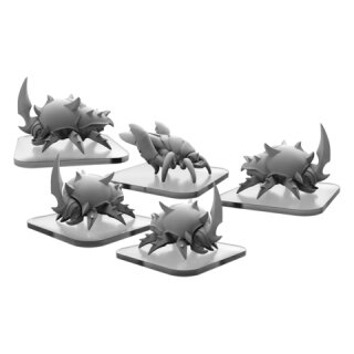 Monsterpocalypse Savage Swarm Unit - Razor Beetles & Cliff Hopper (metal) (EN)