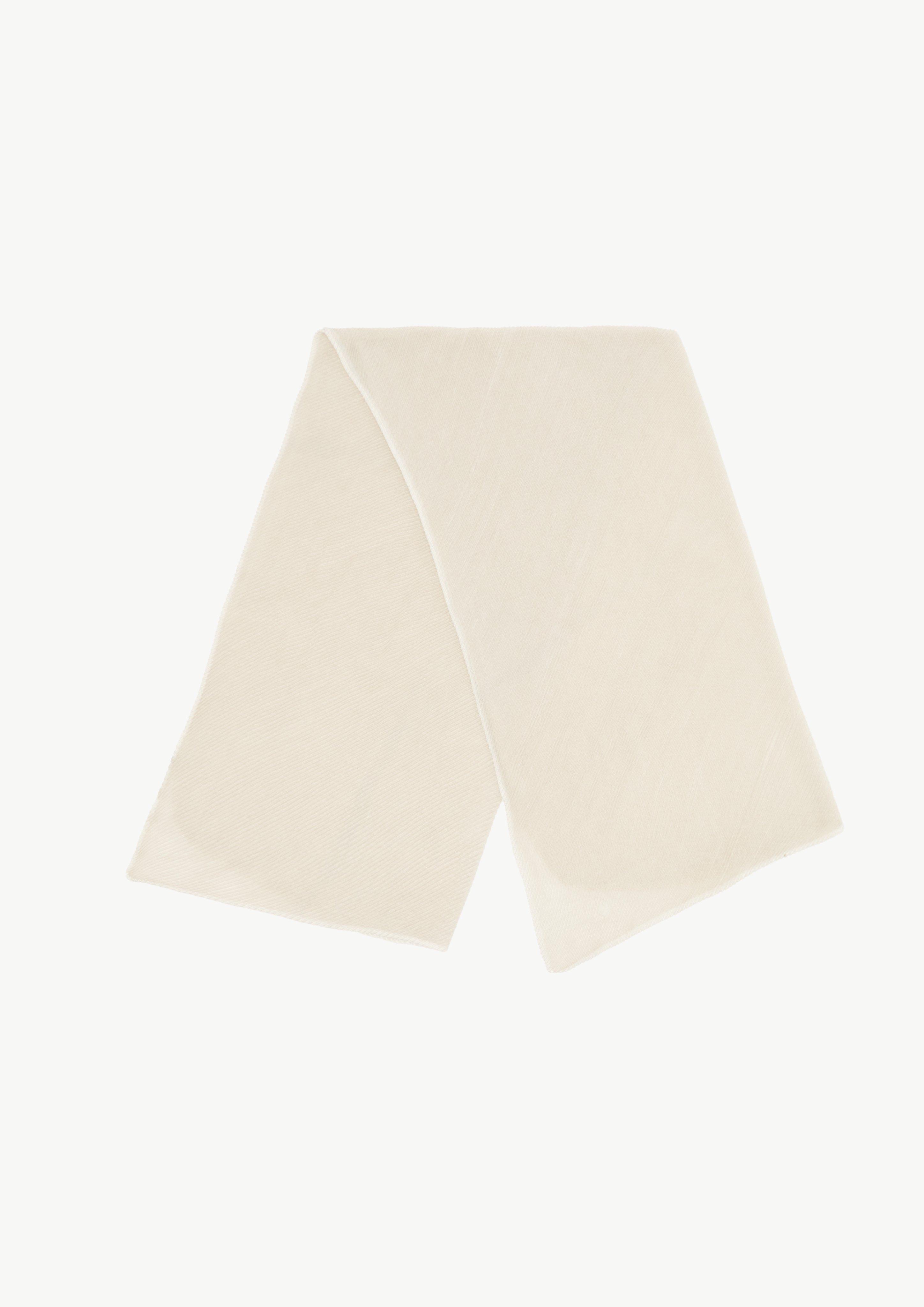Plissierter Schal - beige