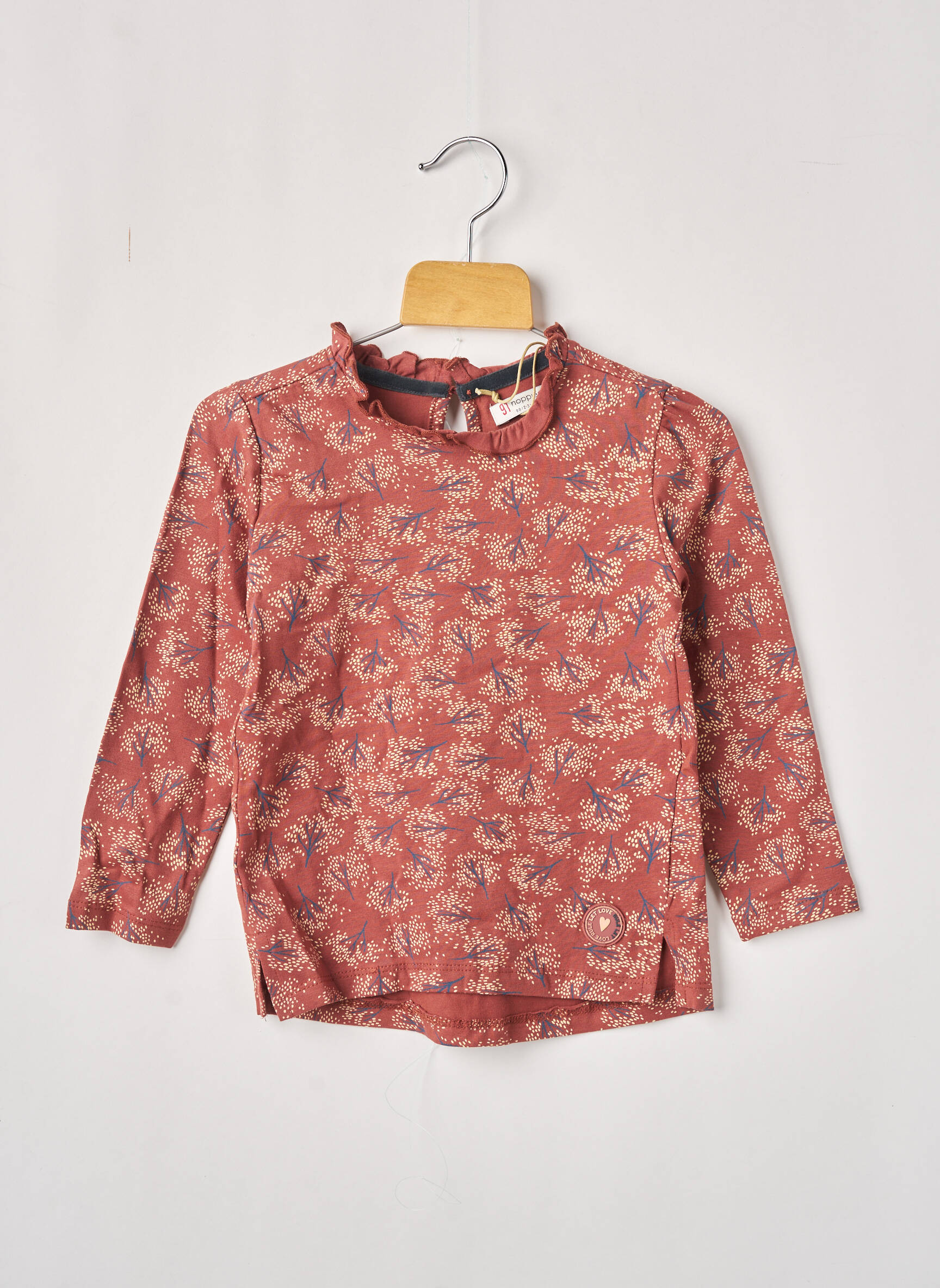 Noppies Tops Fille couleur marron