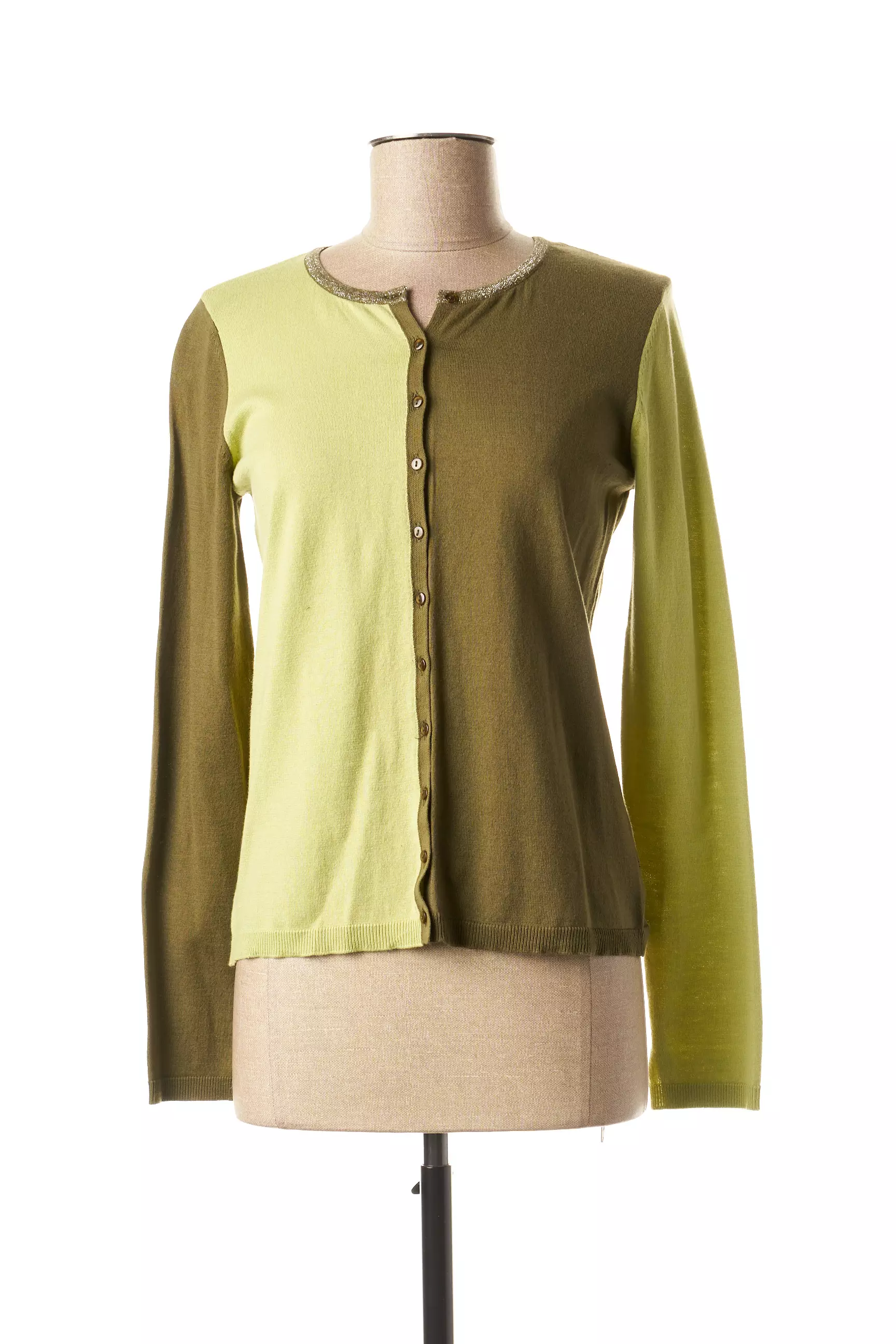 Mexx Cardigans Femme couleur vert
