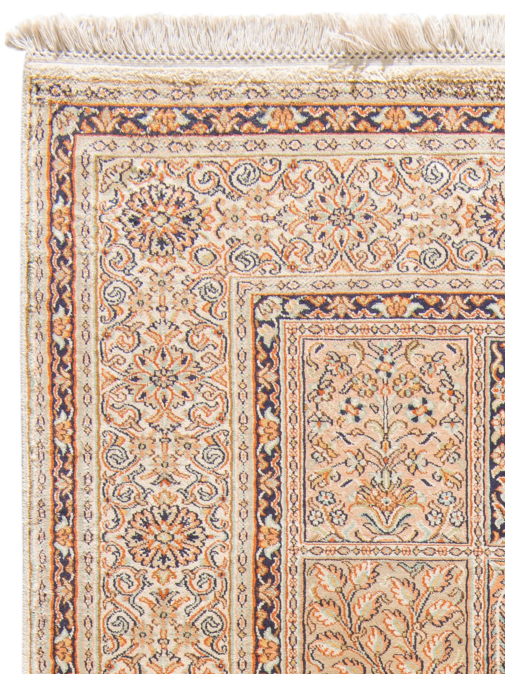 Kaschmir Seide 18/18 ca. 169 x 239 cm, Unikat / Einzelstück