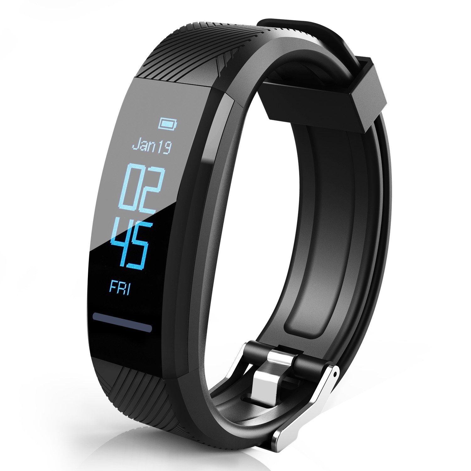 Insma Fitness-Tracker, Smart Armband IP67 Herzfrequenz Armbanduhr