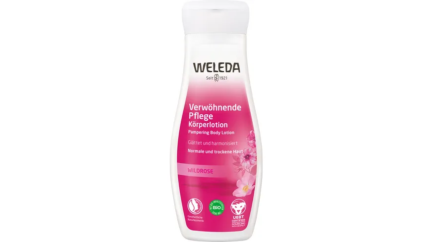 Weleda WILDROSE Verwöhnende Pflege Körperlotion 200 ml