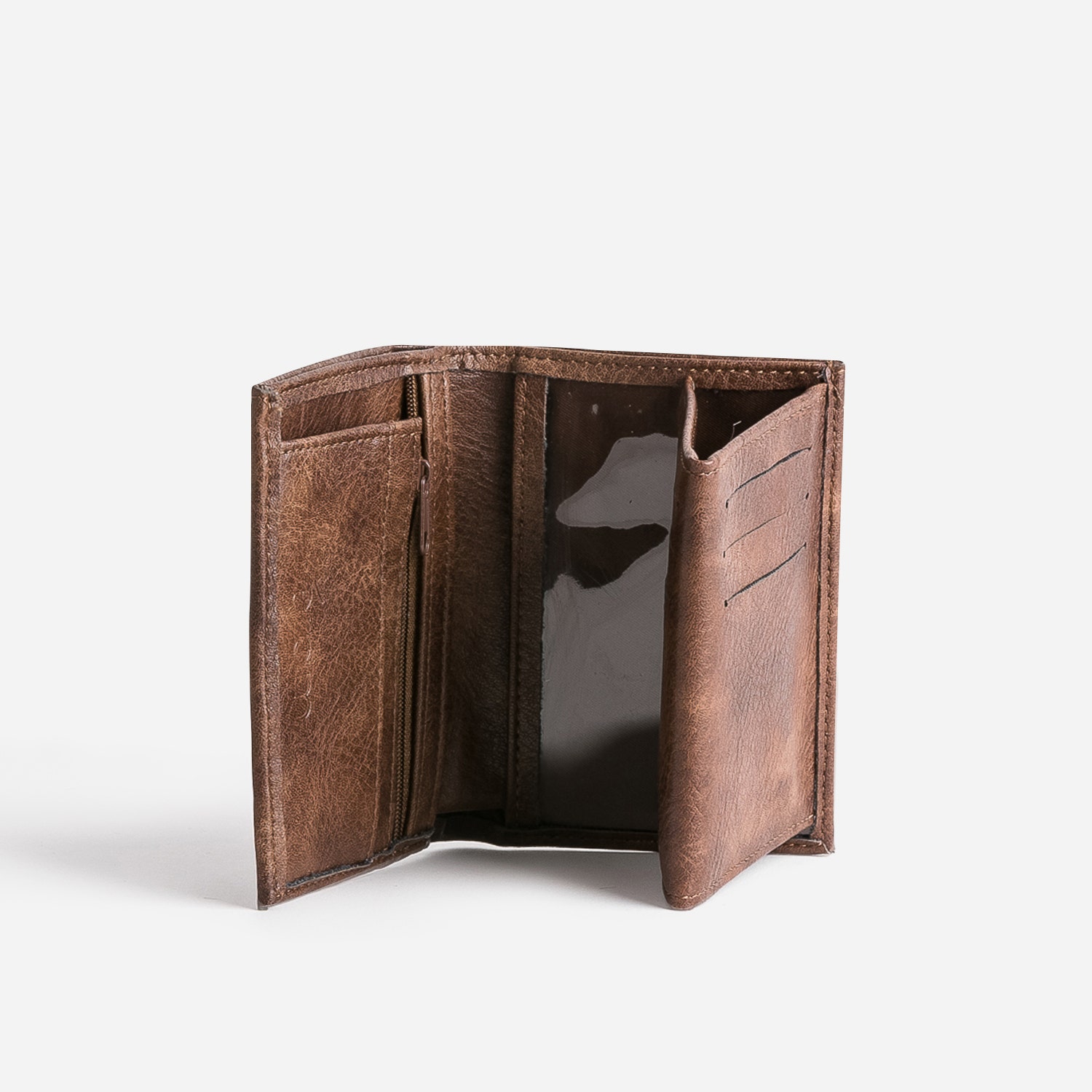 Portefeuille marron