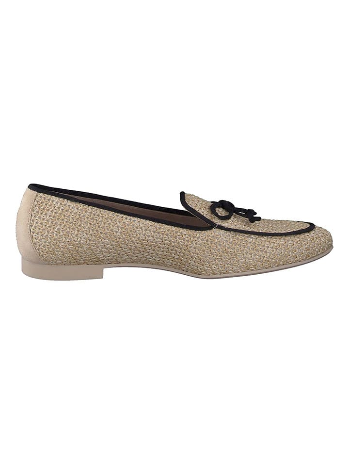 Paul Green Slipper  in Beige/ Schwarz günstig kaufen