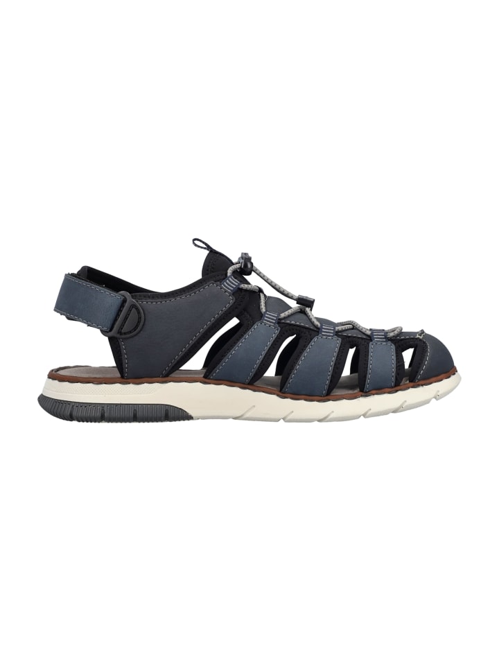rieker Komfort Sandalen in Blau günstig kaufen