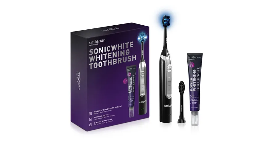 SMILEPEN Sonicwhite Whitening Zahnbürste zur Zahnaufhellung