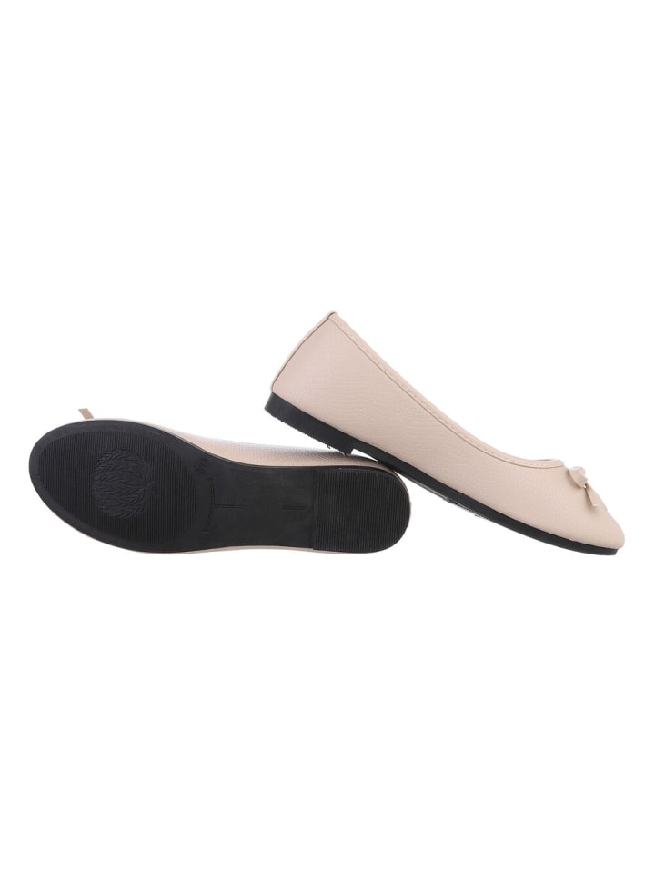 Ital-Design Ballerina in Beige günstig kaufen