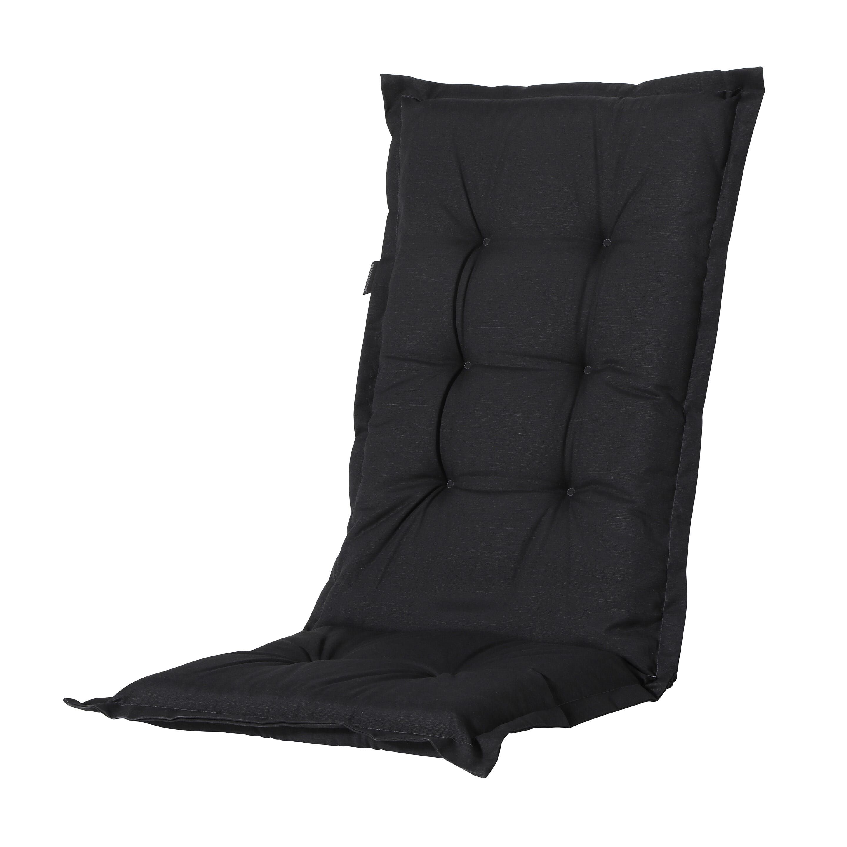 Madison Panama Schwarz 105 x 50 Kissen für niedrige Rückenlehne