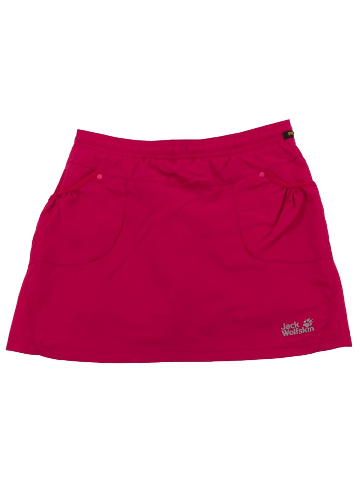 Jack Wolfskin Rock Cricket 2 Skort Hosenrock 2 in 1 in Pink günstig kaufen 128