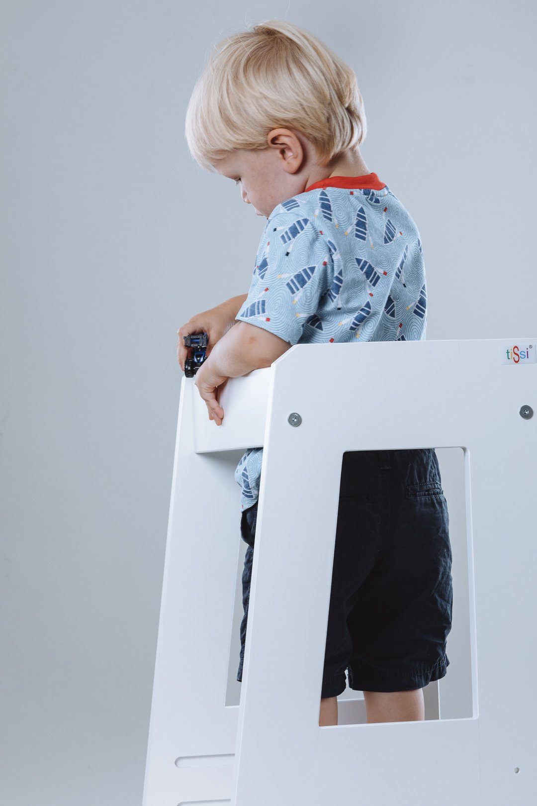 tiSsi® Stehhilfe Lernturm Felix, weiß, Made in Europe
