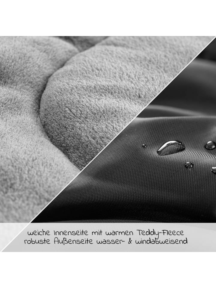Zamboo Winter Fußsack Deluxe in schwarz günstig kaufen onesize