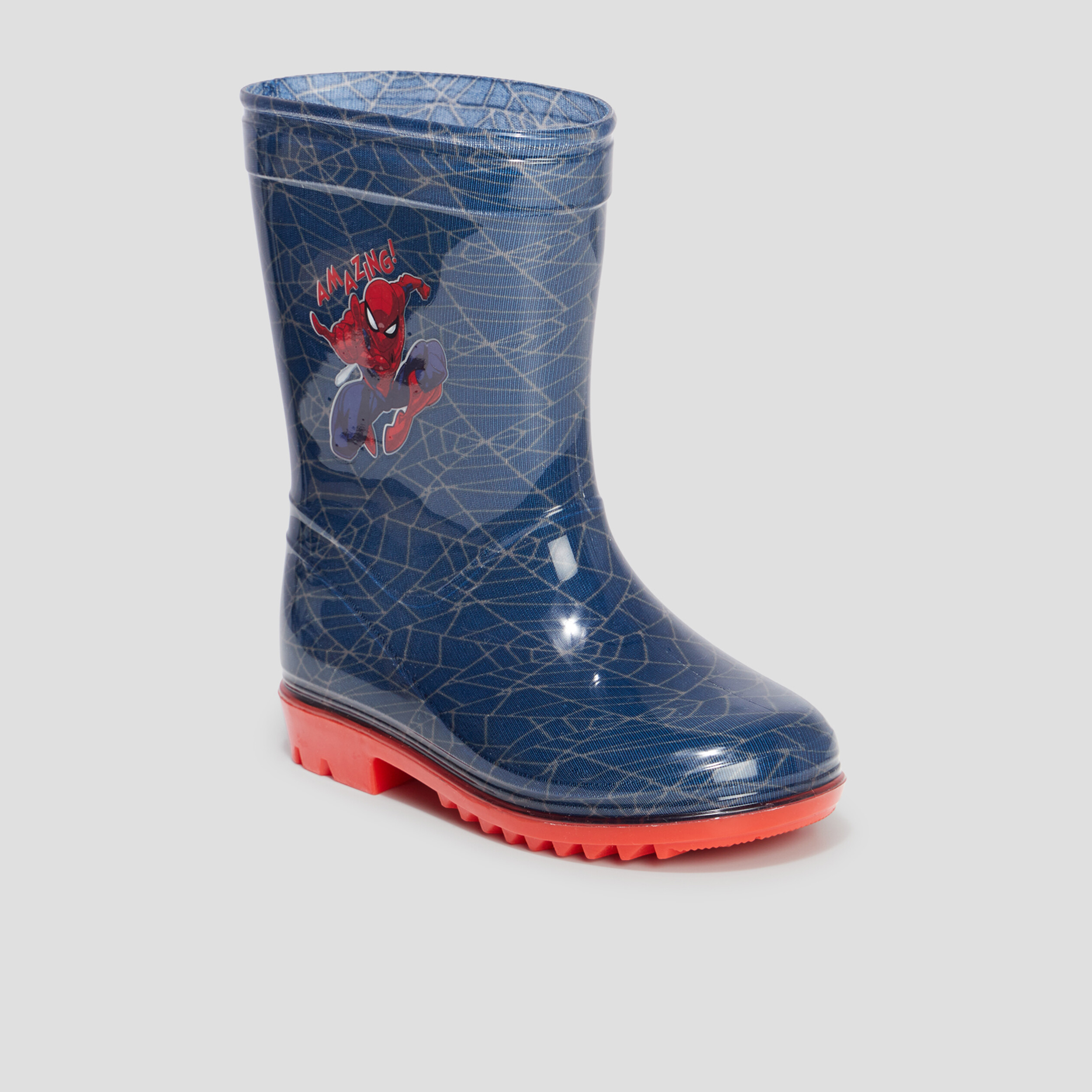 Bottes de pluie Spider-Man bleu garçon | La Halle