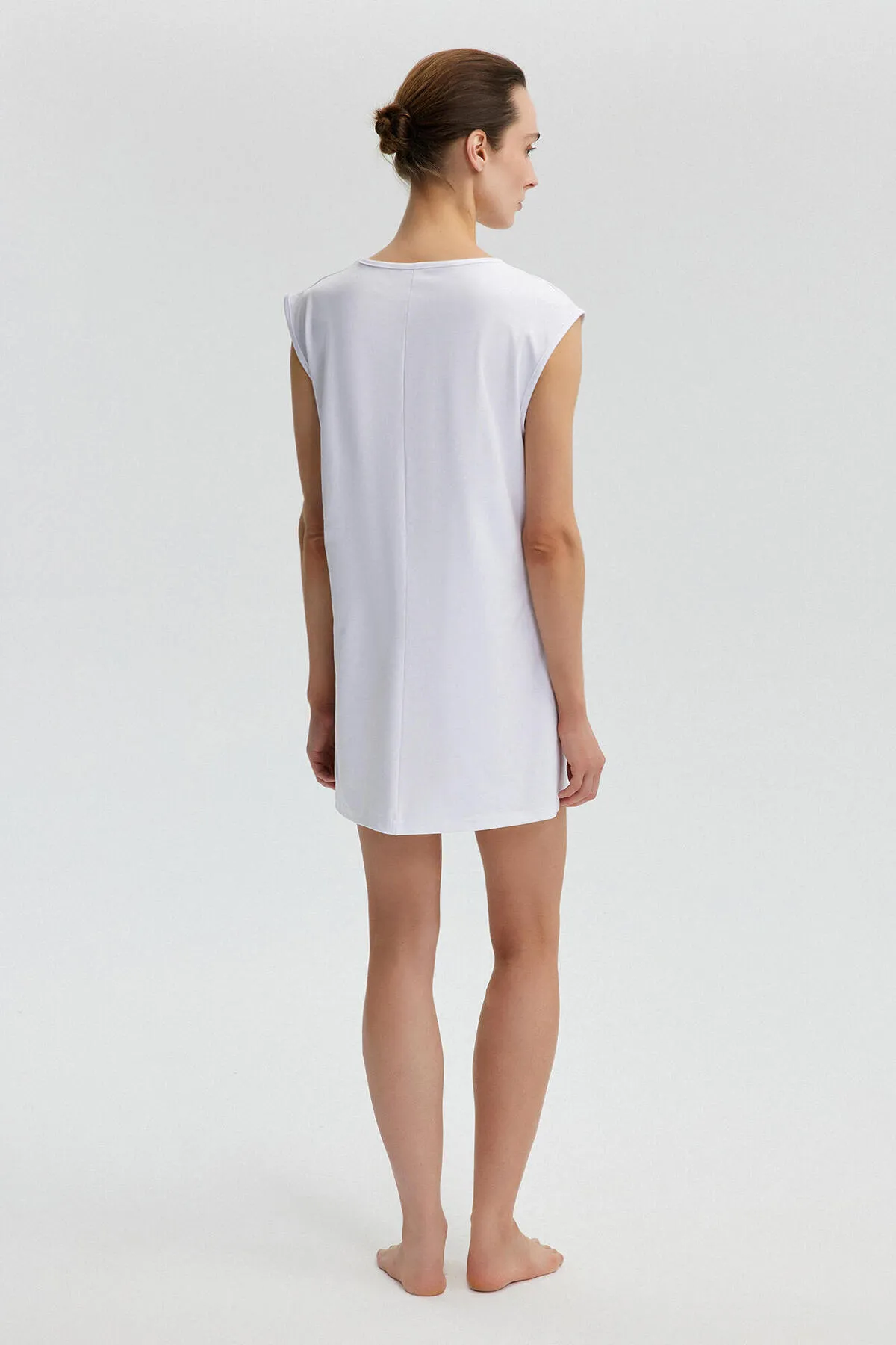 Touché Privé  Tunika - Weiß - Regular Fit