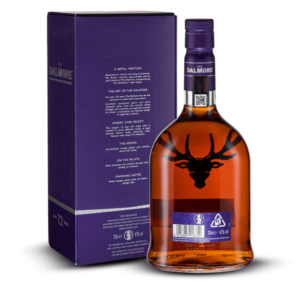 Dalmore 12 Ans Sherry Cask Select 43%