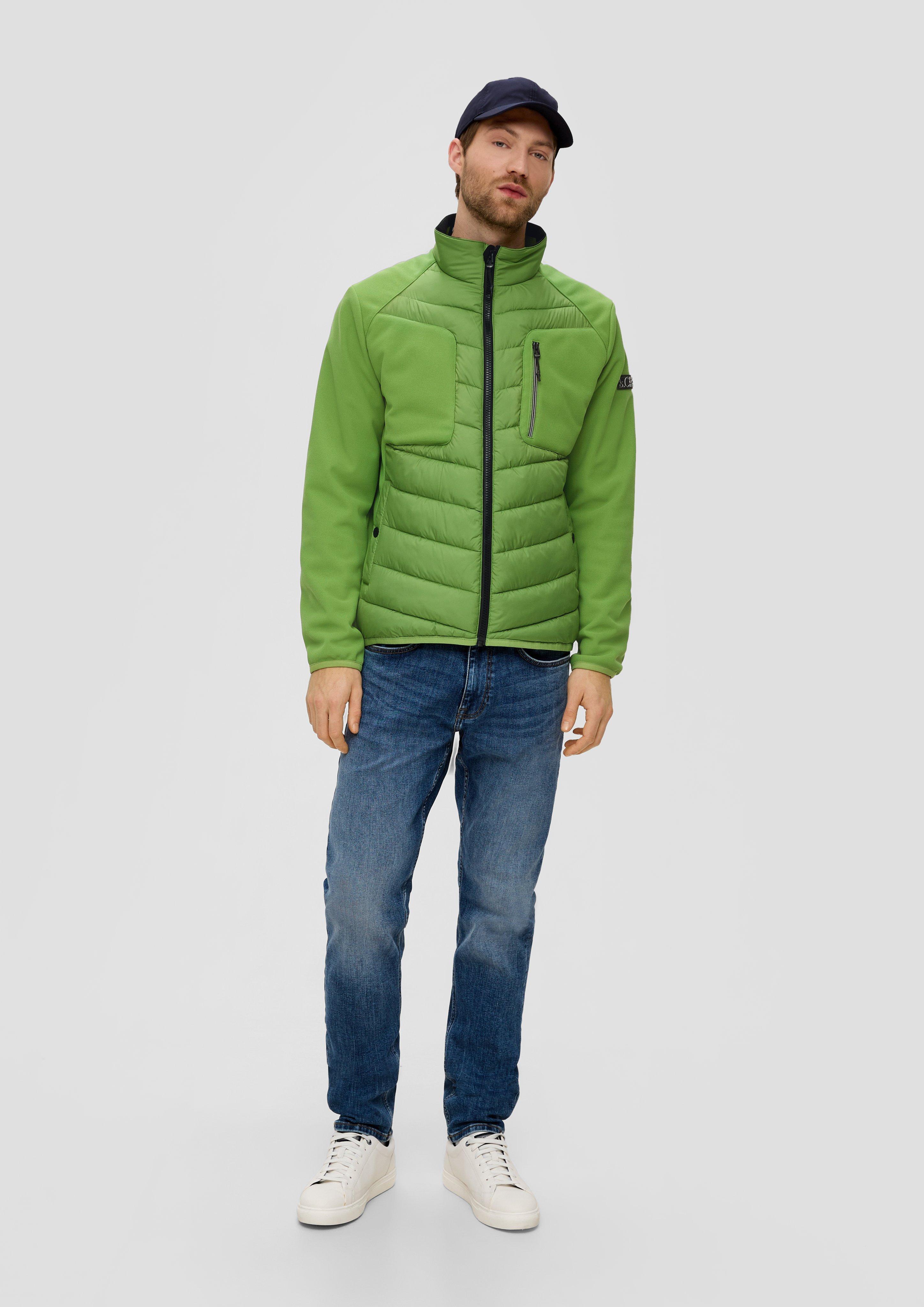 Softshelljacke mit Kontrastdetails  2140534-7450