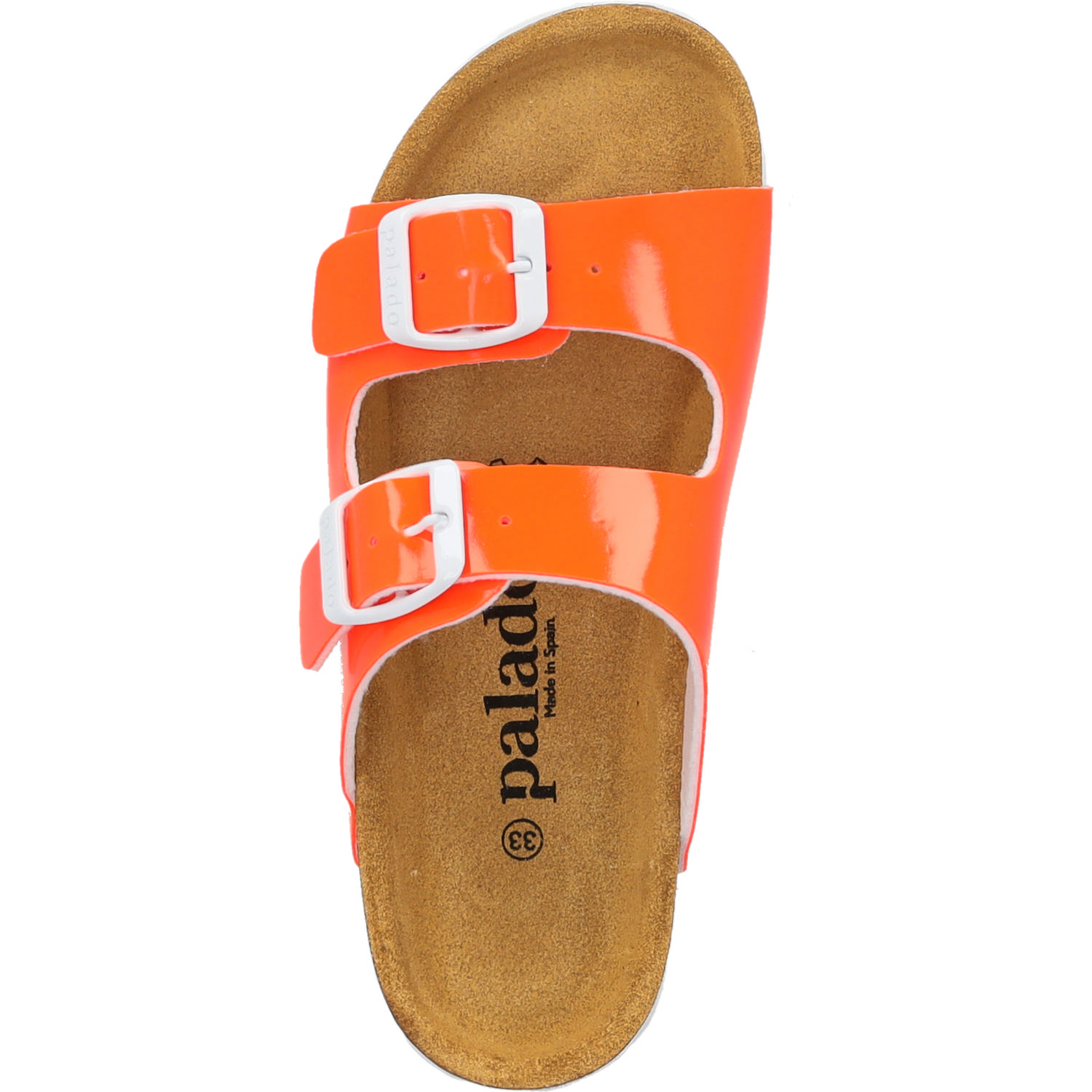 Palado Kids Korfu G Lack, Pantoletten, Kinder, Orange Neon