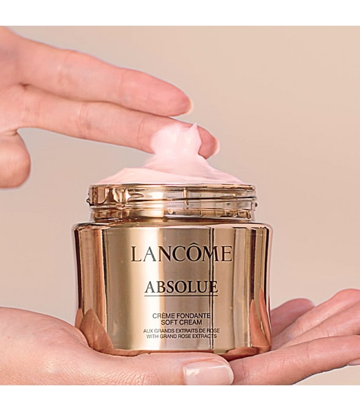 Lancôme-ABSOLUE-Crème Fondante Régénérante Illuminatrice aux Grands Extraits de Rose