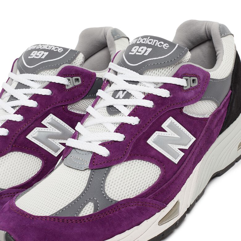 New Balance M991PUK grape juice alloy/black