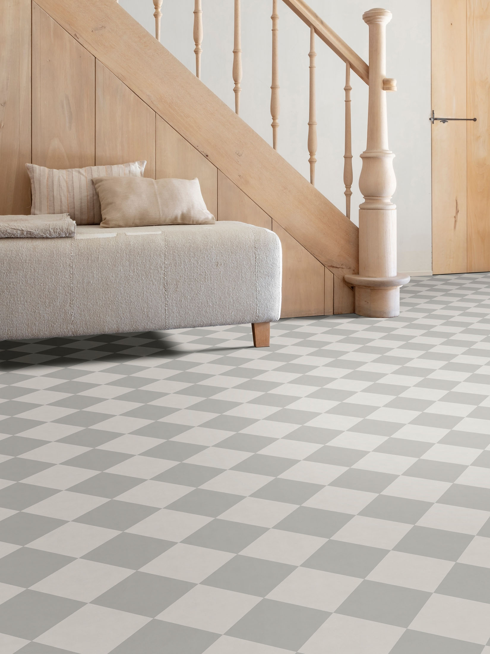 Lorenzo Vinyl-Rollenware, Karo Silber 592