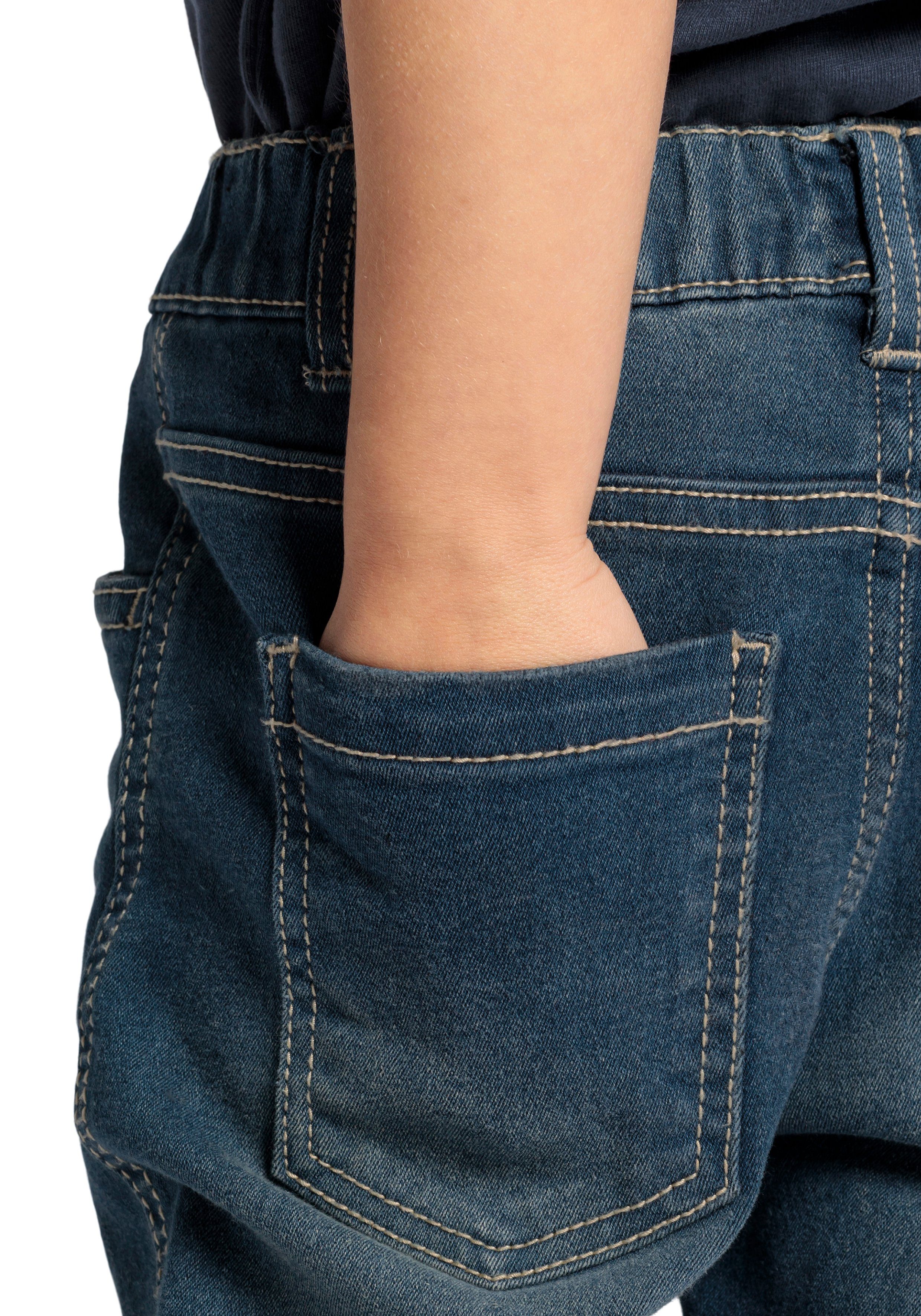 Arizona Schlupfjeans in bequemer Weite, für kleine Jungen
