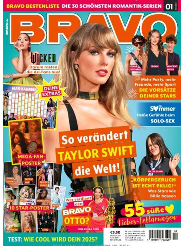 Hubert Burda Media 13 x BRAVO Zeitschrift (Gutschein für Jahres Abo) günstig kaufen onesize