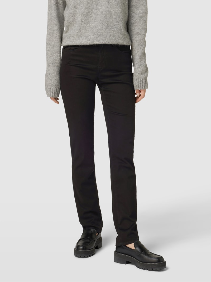 Hose im 5-Pocket-Design Modell 'Mary' in schwarz