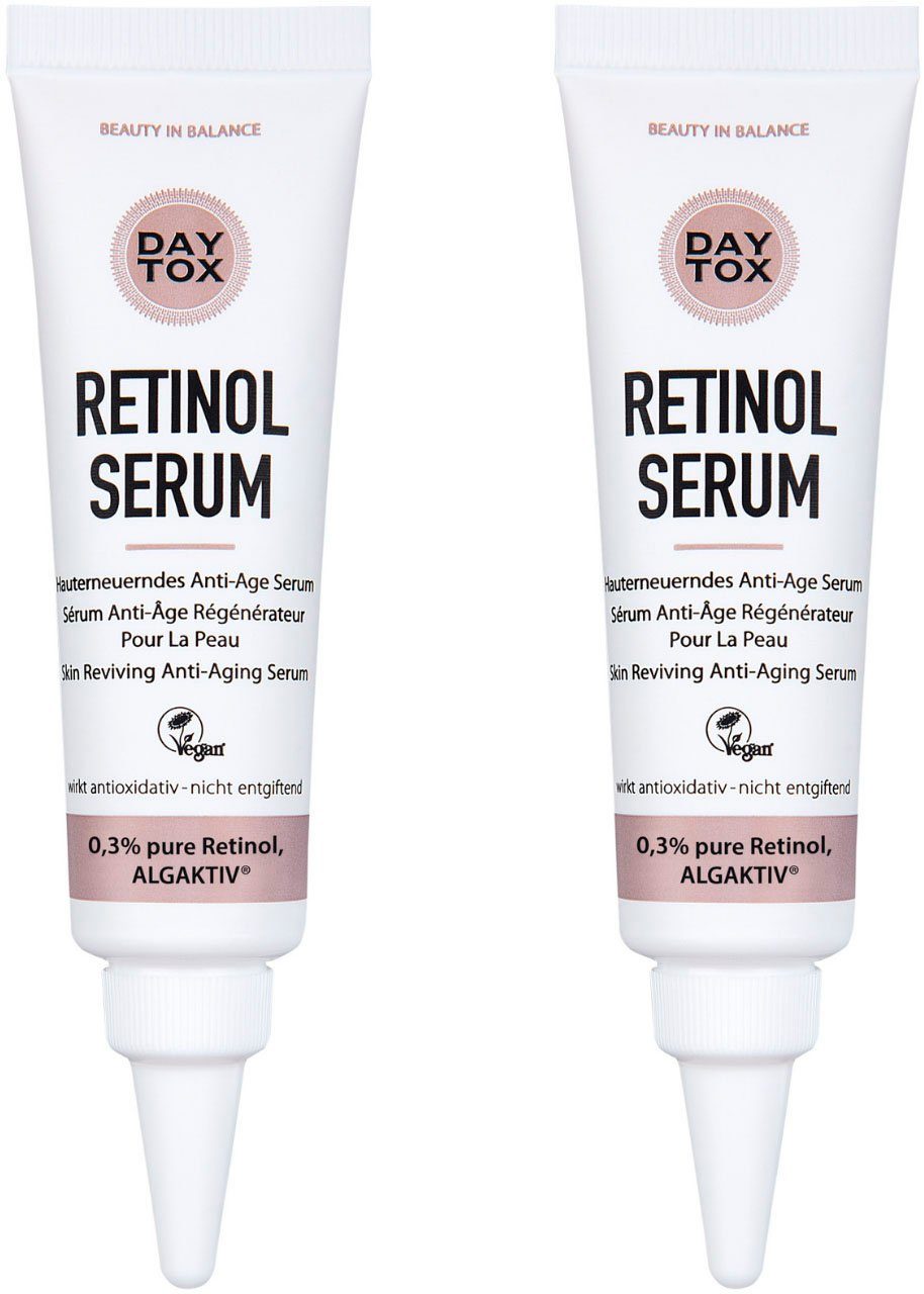 DAYTOX Gesichtspflege-Set Retinol Serum, 2-tlg.