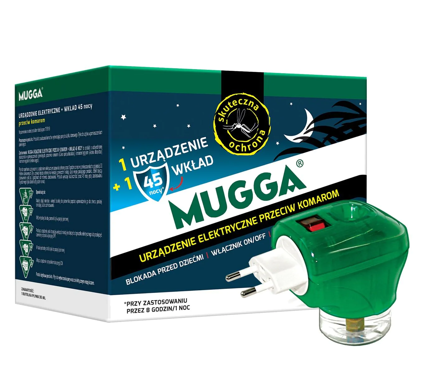Mugga Electro Απωθητικό Κουνουπιών + Ανταλλακτικό
