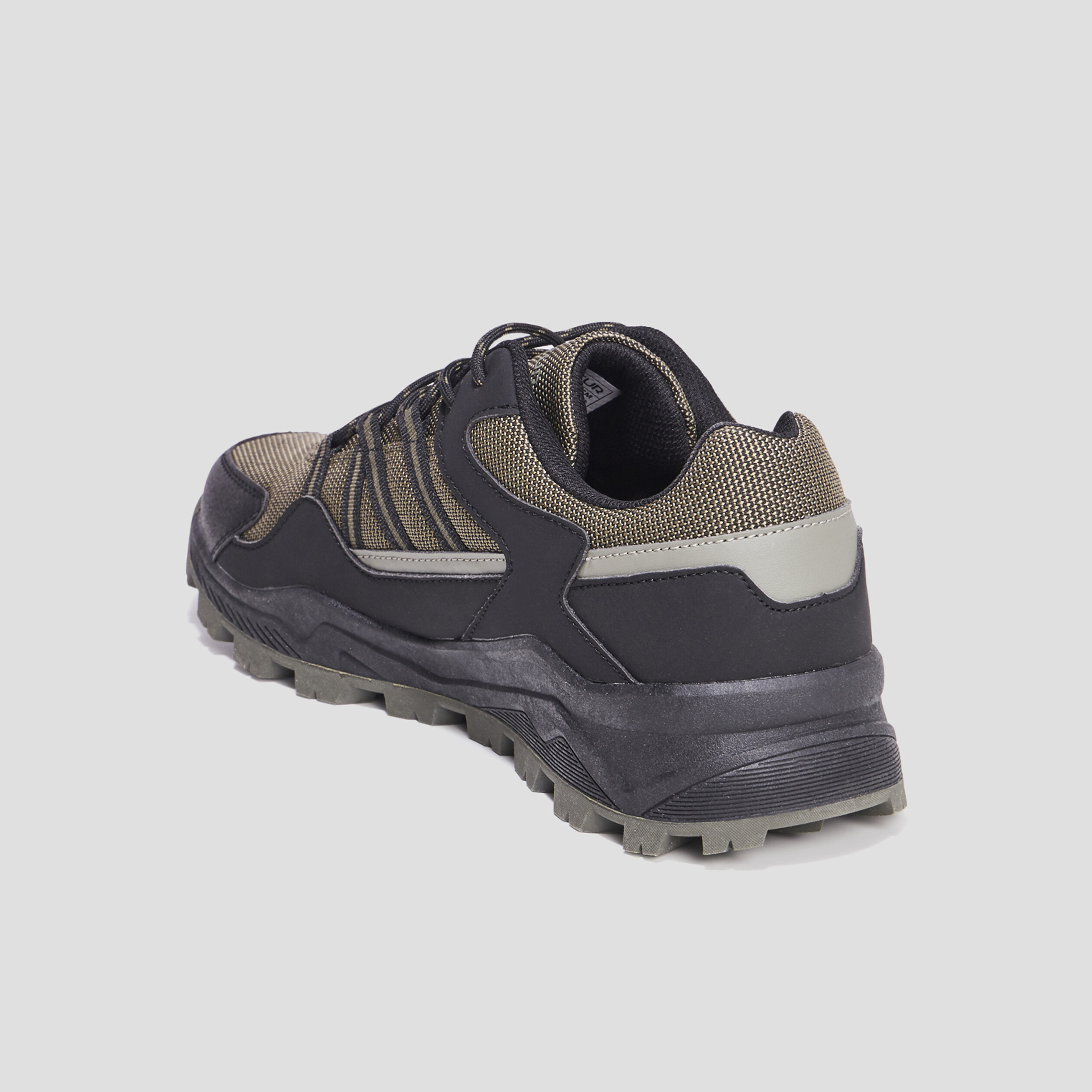 Baskets running Trappeur Ramon vert kaki homme | La Halle