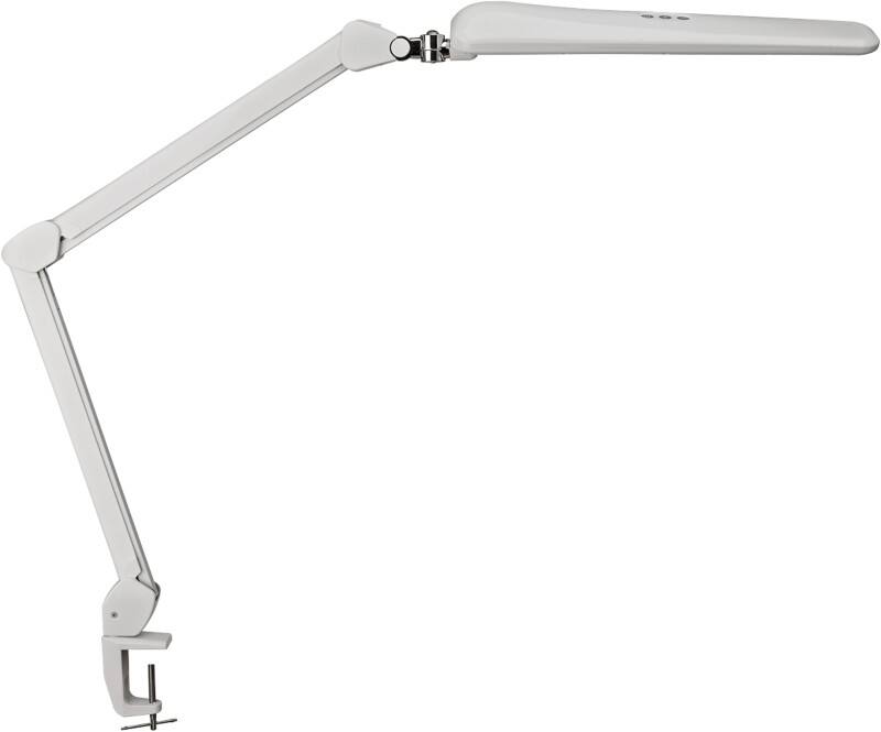 Maul MAULcraft Klemmbar Schreibtischlampe LED (dimmbar) Weiß Steckdose 80 x 985 x 520 mm