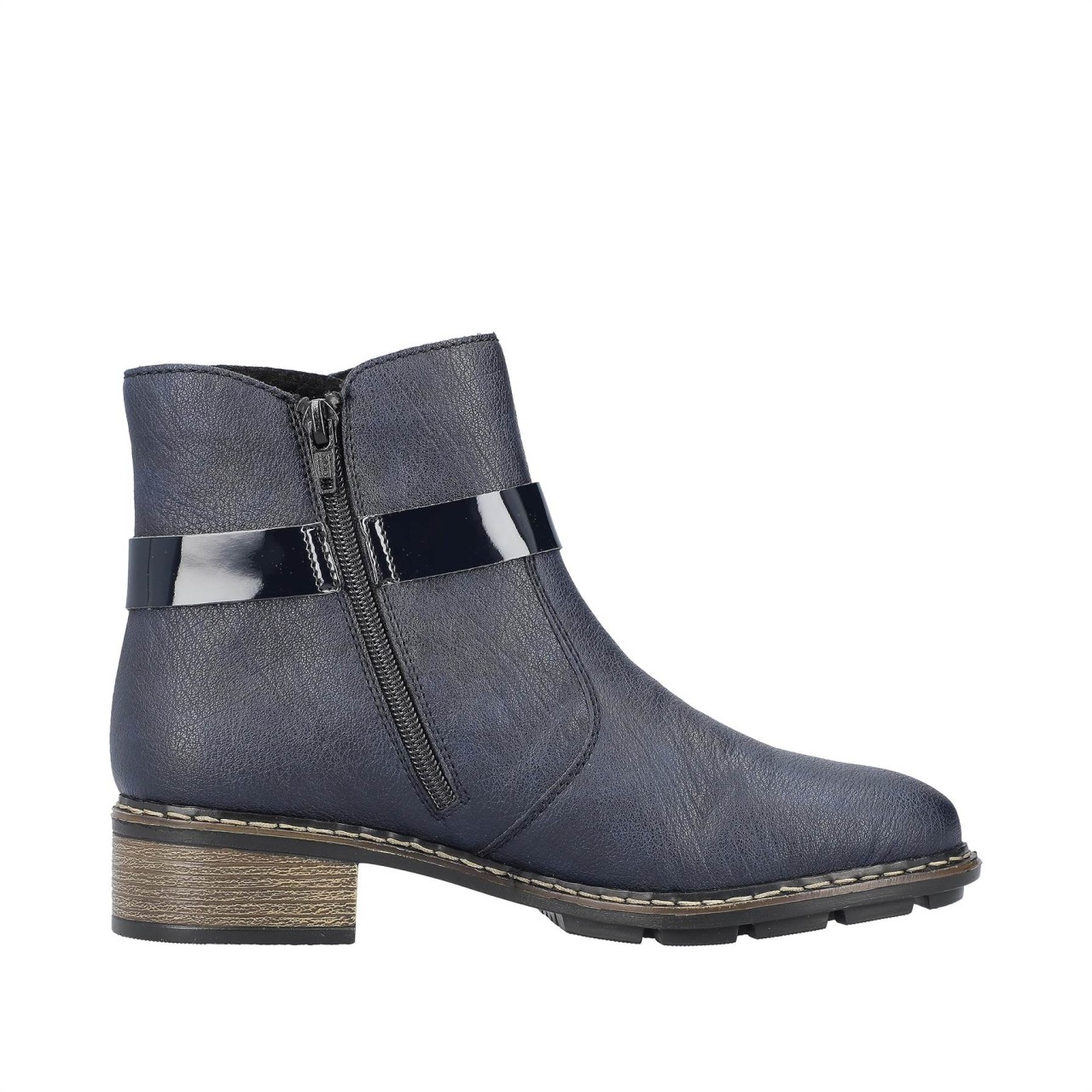 RIEKER Stiefeletten blau