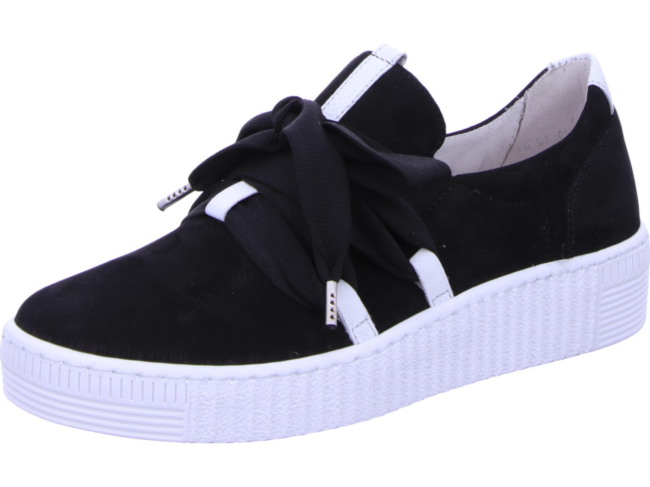 GABOR Freizeit Schnürer schwarz Gabor Fashion Sneaker low 23.333.17 Schw