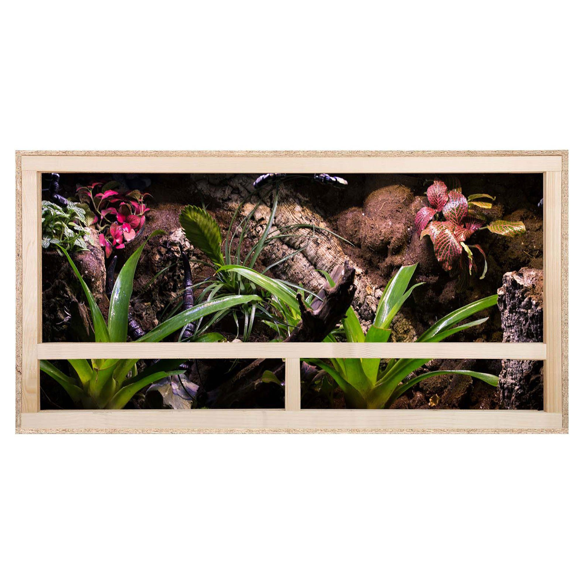 Repiterra Terrarium Terrarium mit Seitenbelüftung 100x40x40 cm
