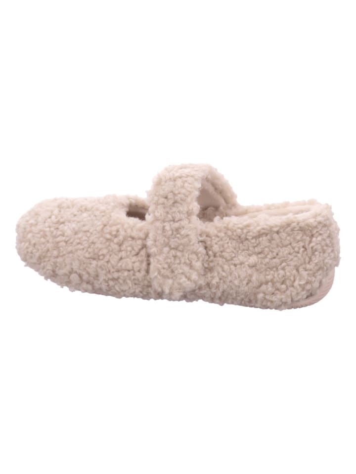 Verbenas Hausschuhe in beige günstig kaufen