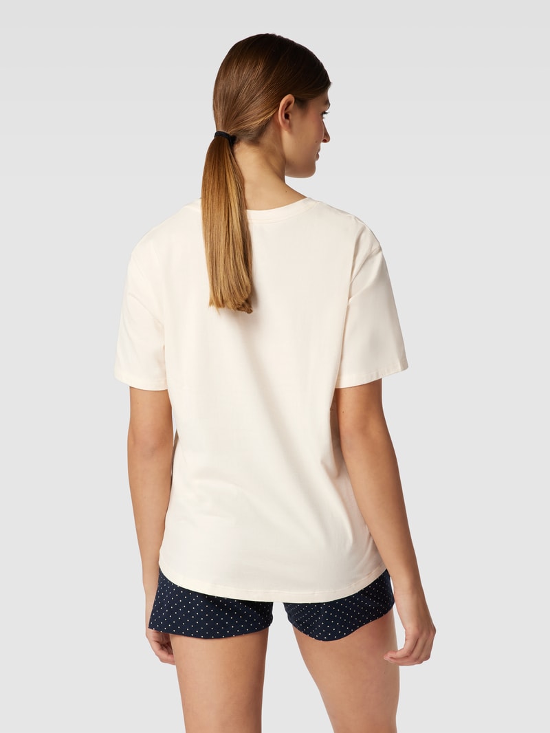 String mit Stretch-Anteil in beige