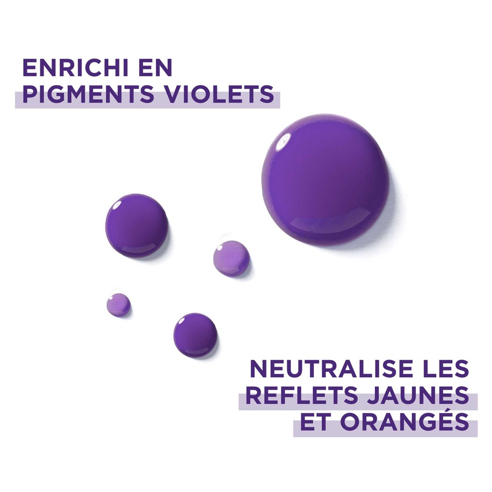 L'Oréal Paris Elseve Color-Vive Shampoing violet déjaunisseur enrichi en pigments violets