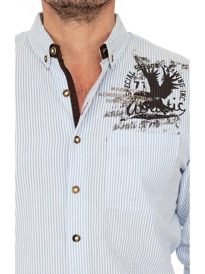Hangowear Hemd FREDERICK in hellblau günstig kaufen