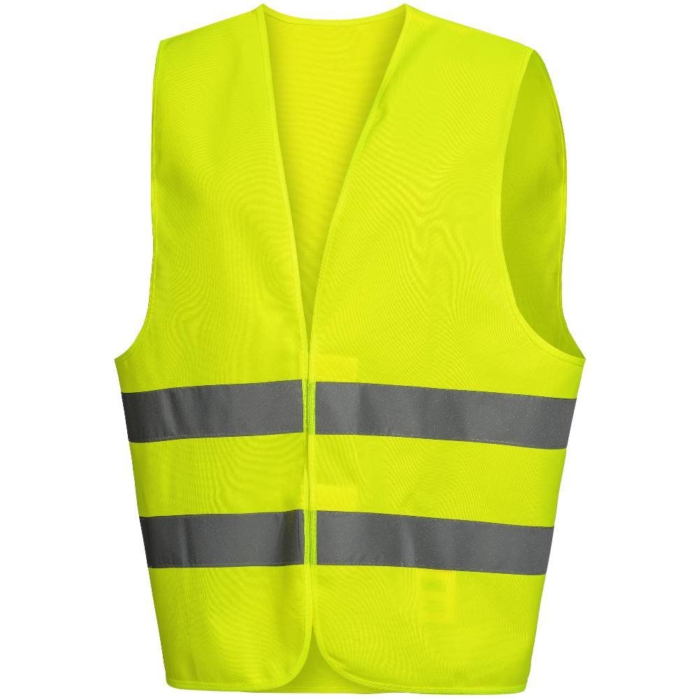 Nitras Warnweste NITRAS Warnschutzweste neongelb Gr. 4XL…