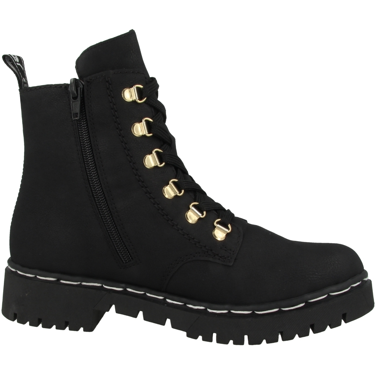 Rieker Y2422 Schnürboots schwarz