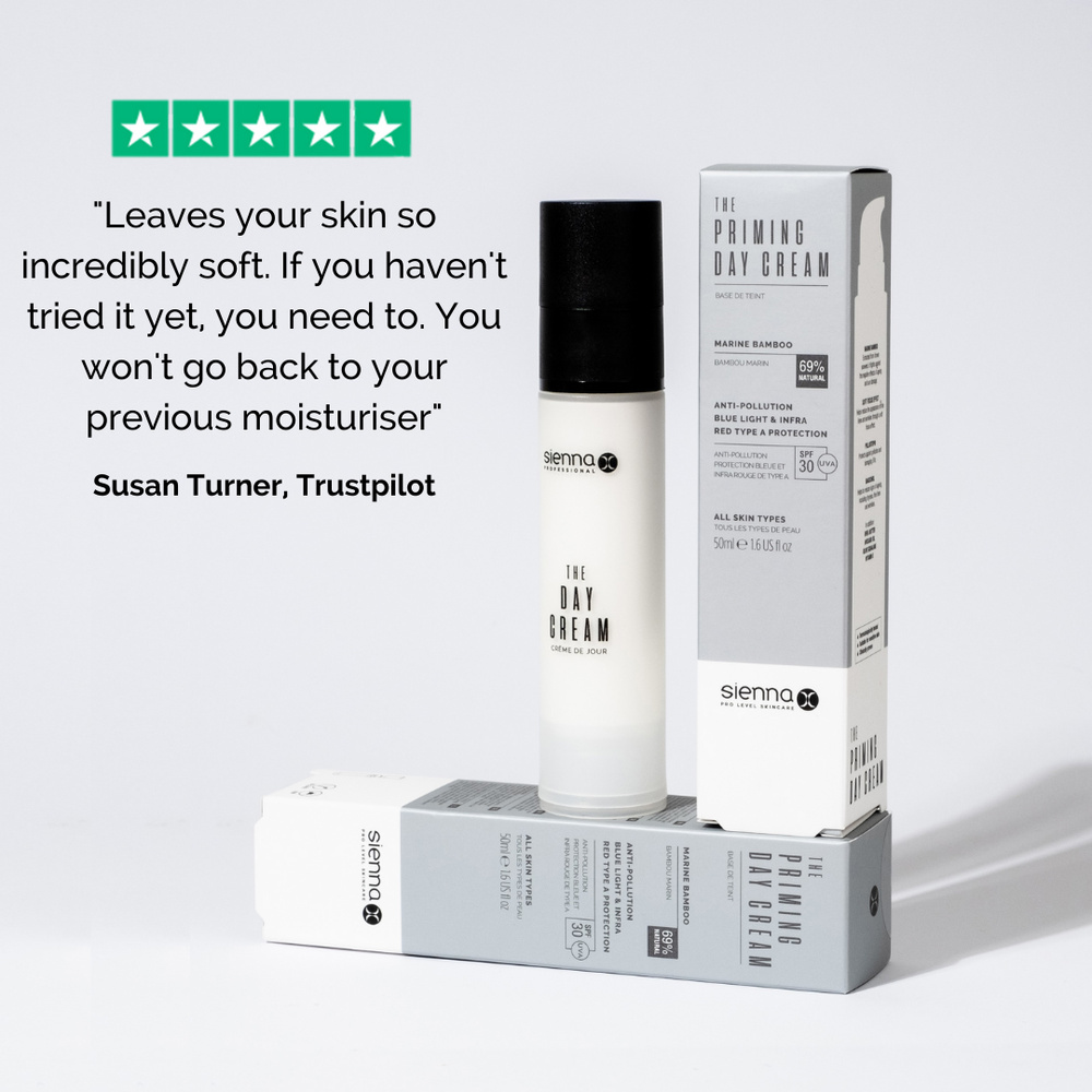 sienna x LA CRÈME DE JOUR APPRÊTANTE SPF30 CARE