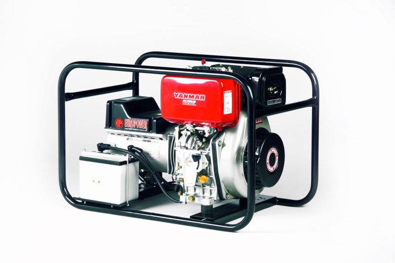 Generator diesla Europower 953010601 EP6000DE o mocy 5500 W