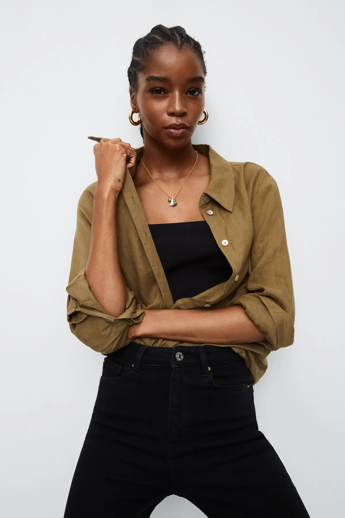 MANGO  Jeans - Schwarz - Skinny